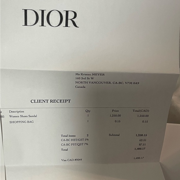 Dior Black Slingbacks - Picture 5 of 10